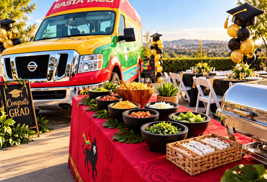 Graduation Party Catering in California: How to Plan the Perfect Menu for Your Celebration